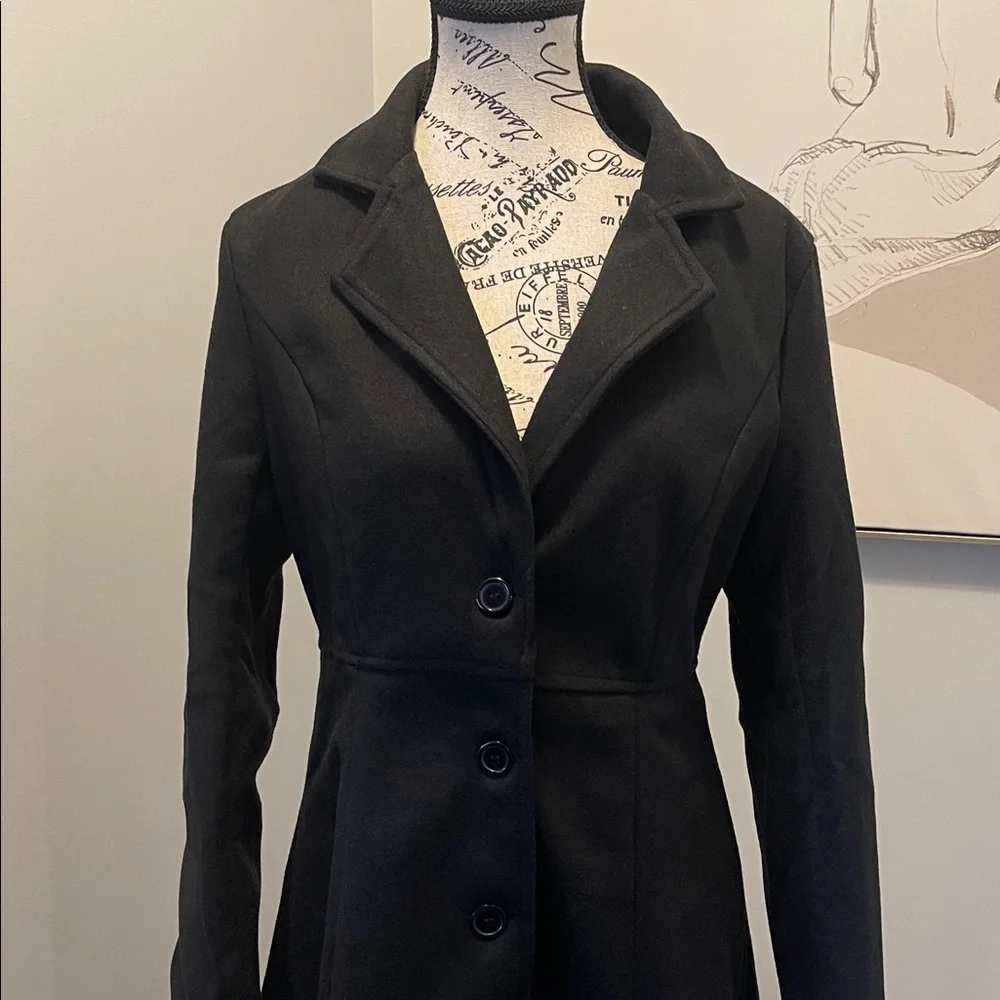 Trench Coat - Black XS - Picture 7 of 10